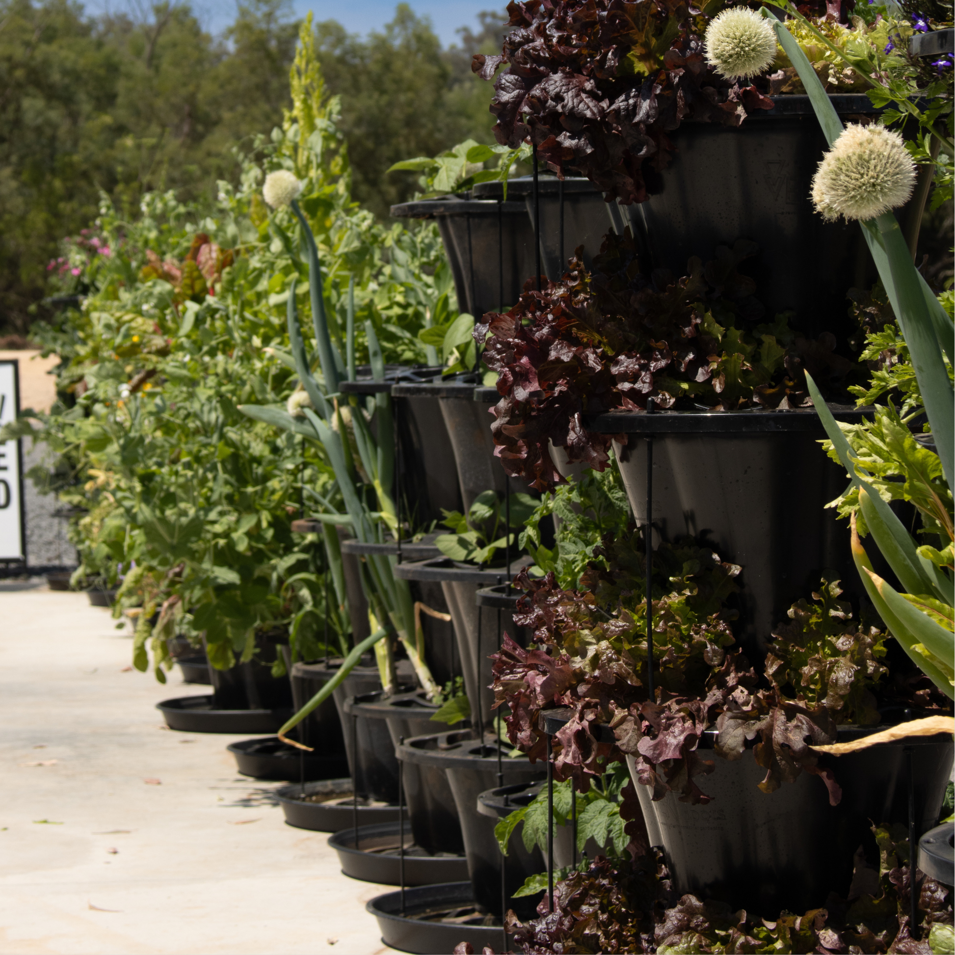 VERTI-POTS™ Vertical Growing Towers