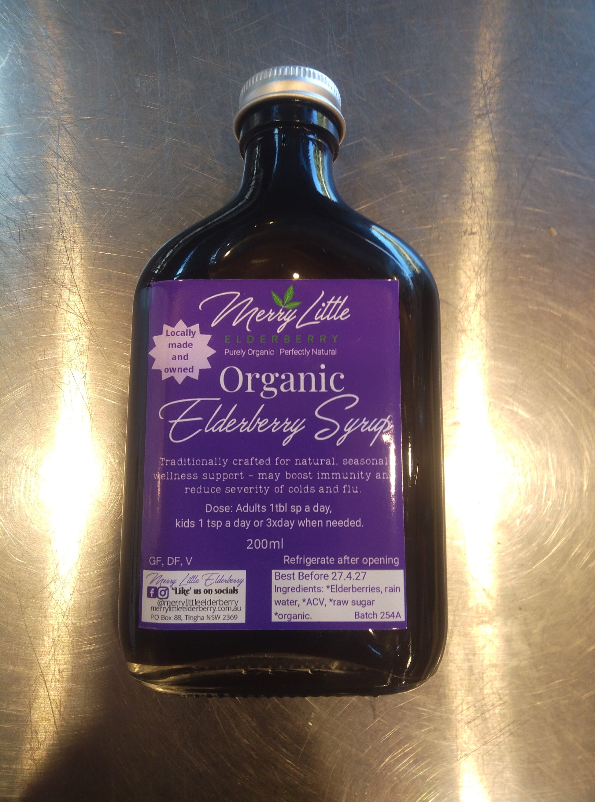 Elderberry Syrup medicinal